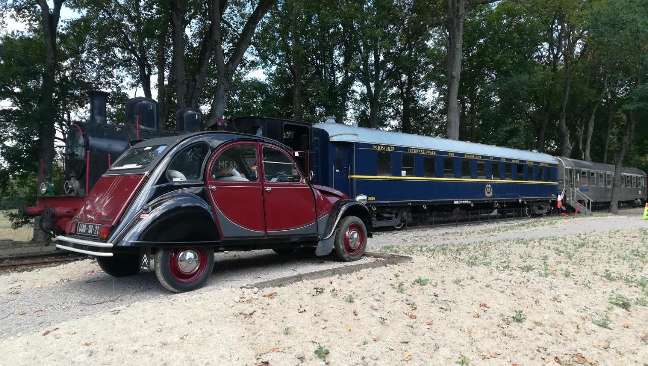Le Train Des Reves Hotel Dracy-Saint-Loup Eksteriør billede